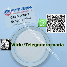 Китай CAS 51-34-3   Скополамин Wickr/телеграмма: rcmaria поставщик